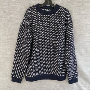 Vintage Roots Sweater Wool Men’s Large Norway